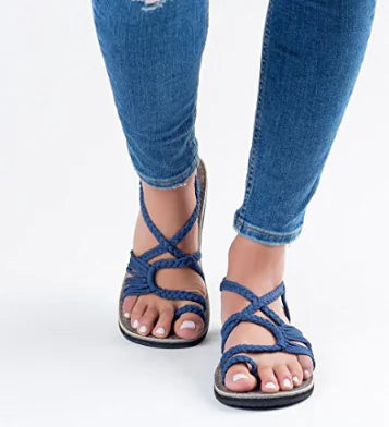 Knotted Sandals for Beach Wear